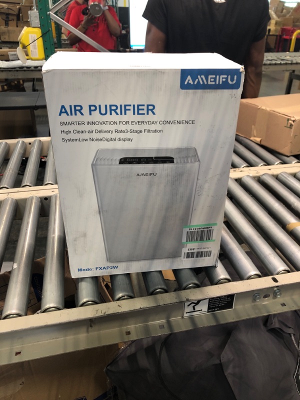 Photo 2 of AMEIFU Air Purifiers for Home Large Room up to 1740ft² with Washable Fliter Cover, Hepa Air Purifiers, H13 True HEPA Air Filter for Wildfires, Pets Hair, Dander, Smoke, Pollen, 3 Fan Speeds, 5 Timer, Sleep Mode 15DB Air Cleaner