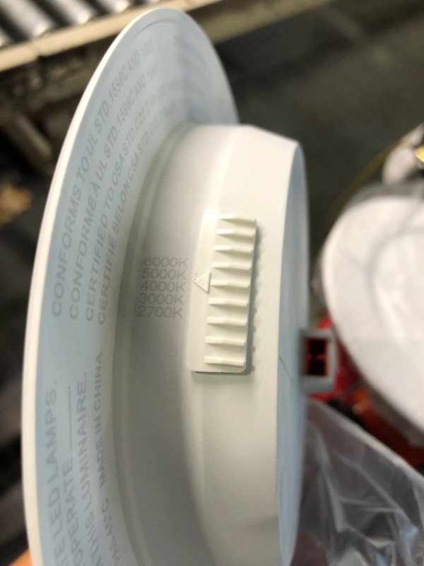 Photo 1 of 6" 5CCT Round LED Downlights 4 Pk