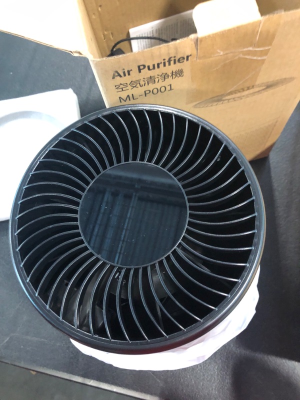 Photo 1 of Air Purifiers for Home Large Room Bedroom Pets, H13 HEPA Air Filter, Filters Smoke Dust Mold Odor Allergies, UV-C Light Helps Reduce Germ, Portable Air Cleaner with Remote Timers Child Lock for Home Black