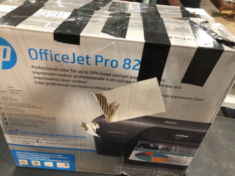 Photo 2 of HP OfficeJet Pro 8210 Wireless Color Printer (D9L64A) with and Instant Ink $5 Prepaid Code Printer + Instant Ink