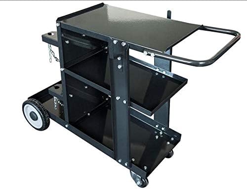 Photo 1 of  W Weldpro Multi Function 3 tier Welding Cart. TIG, MIG, Stick or Plasma, gas bottle and accessory storage.