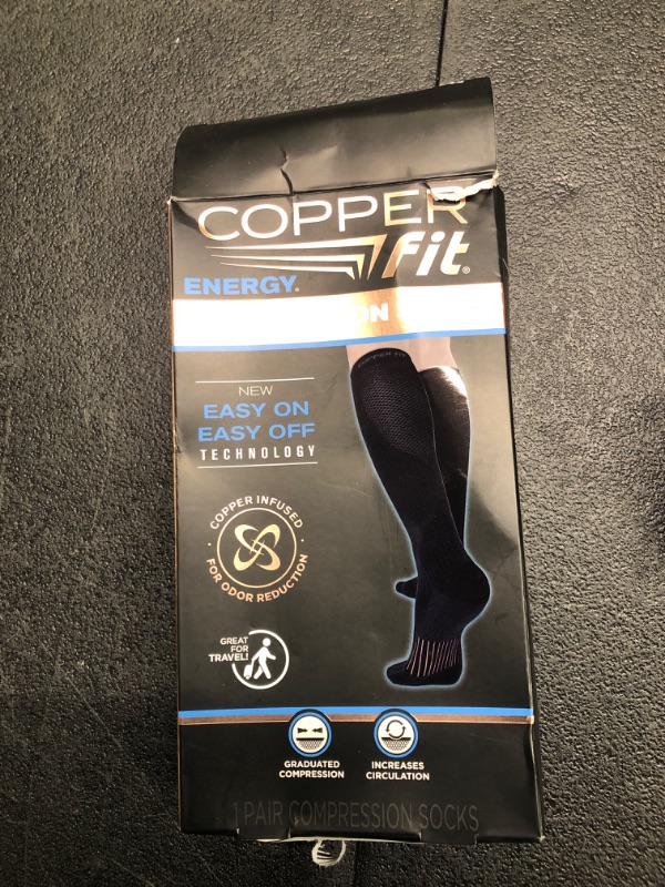 Photo 3 of Copper Fit Unisex Compression Sock, Choose Size and Quantity