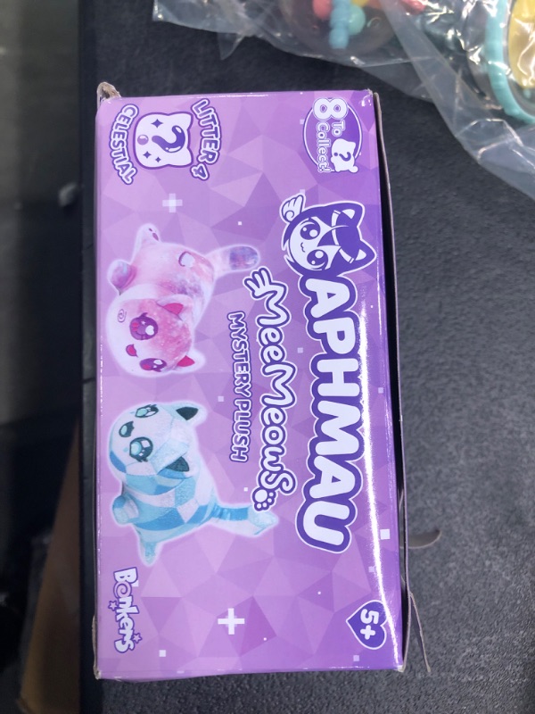 Photo 1 of Aphmau 6” MeeMeow Mystery Plush – Series 4; YouTube Gaming Channel, Blind Box, 1 of 8 Possible Celestial MeeMeows, Official Merch, Styles May Vary