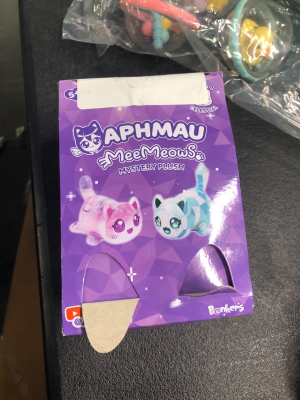 Photo 3 of Aphmau 6” MeeMeow Mystery Plush – Series 4; YouTube Gaming Channel, Blind Box, 1 of 8 Possible Celestial MeeMeows, Official Merch, Styles May Vary