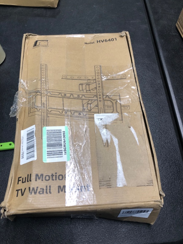 Photo 1 of HOMEVISION TV Wall Mount, Full Motion Swivel Tilt TV Mount for Most 26-55inch, Some up to 70inch LED LCD OLED TV with Dual Articulating Arms Wall Mount Bracket Max VESA 400x400mm 132lbs Fits 16" Stud Black 26 to 70inch 132Lbs
