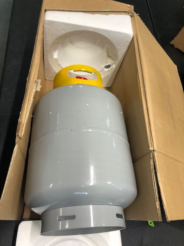 Photo 3 of Flame King YSNR501 50 Pound Refrigerant Recovery Cylinder Tank , Gray