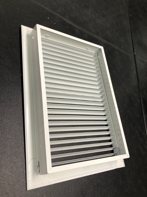 Photo 3 of 14.5"w X 20.5"h Shed Vent, Hon&Guan Aluminum Alloy Gable Vent, Door Vents For Interior Doors Dryer Vent Covers For Wall House[Outer Dimensions: Aluminum Alloy