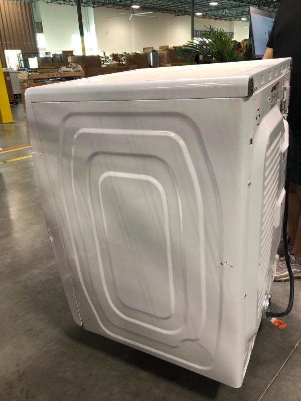 Photo 1 of 7.5 cu. ft. Smart Electric Dryer with Steam Sanitize+ in White
Samsung dve45b6300w/a3 