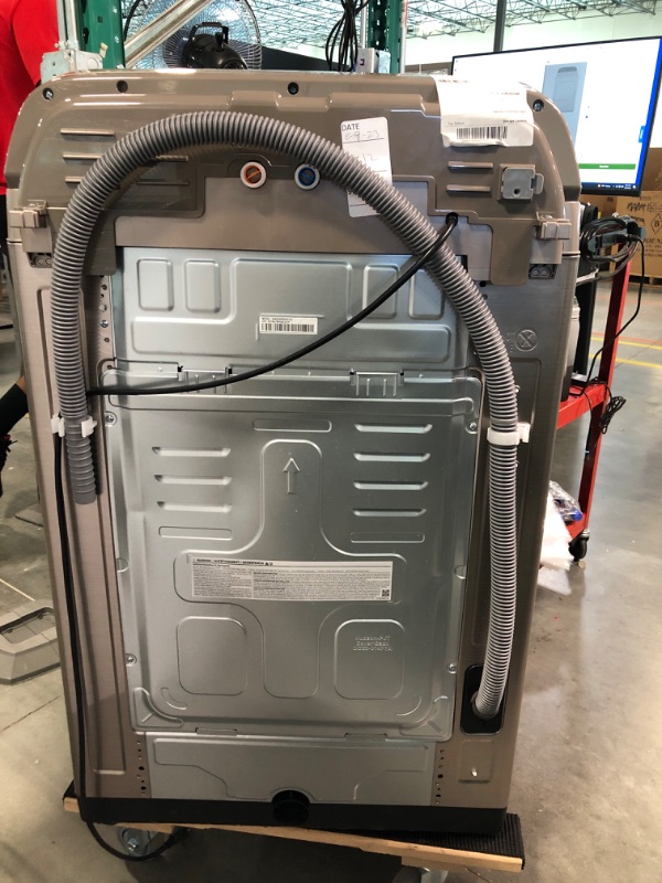 Photo 1 of 5.2 cu. ft. Large Capacity Smart Top Load Washer with Super Speed Wash in Champagne
WA52A5500AC /
WA52A5500AC/US
small dents
