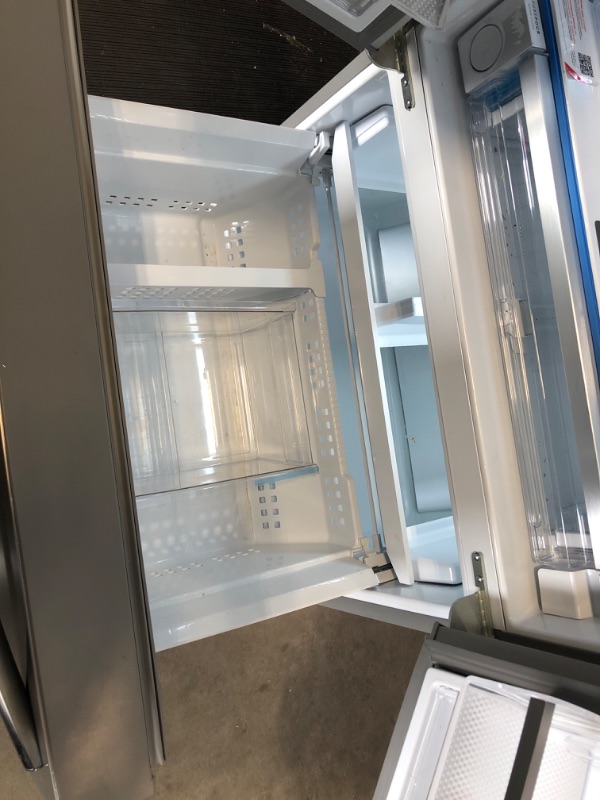 Photo 2 of Frigidaire Gallery 27.8-cu ft French Door Refrigerator with Dual Ice Maker (Fingerprint Resistant Stainless Steel) ENERGY STAR