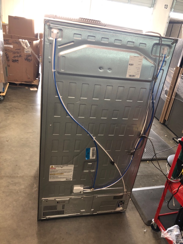 Photo 7 of LG Door in Door 27.12-cu ft Side-by-Side Refrigerator with Ice Maker (Printproof Stainless Steel)