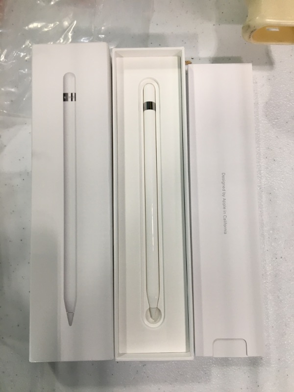 Photo 3 of Apple Pencil (1st Generation): Pixel-Perfect Precision and Industry-Leading Low Latency, Perfect for Note-Taking, Drawing, and Signing documents. USB-C Adapter