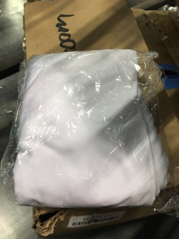 Photo 1 of White Chair Covers Polyester set of 1