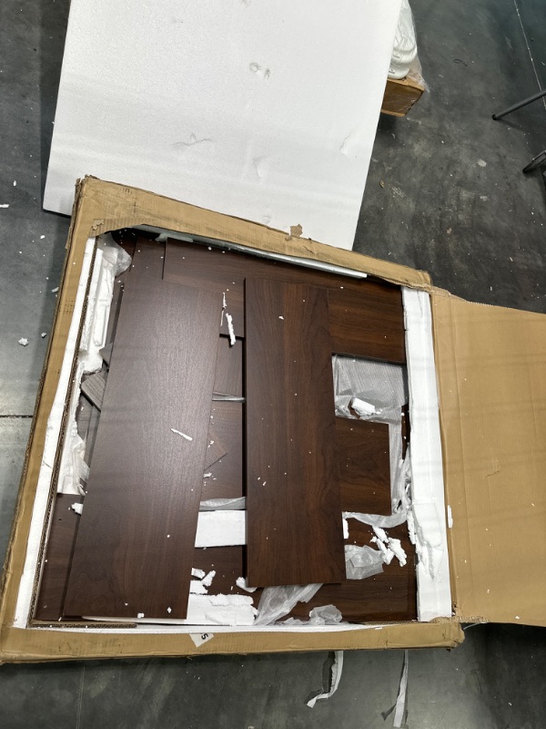 Photo 1 of Bush Furniture Key West 54W Corner Computer Desk with Storage