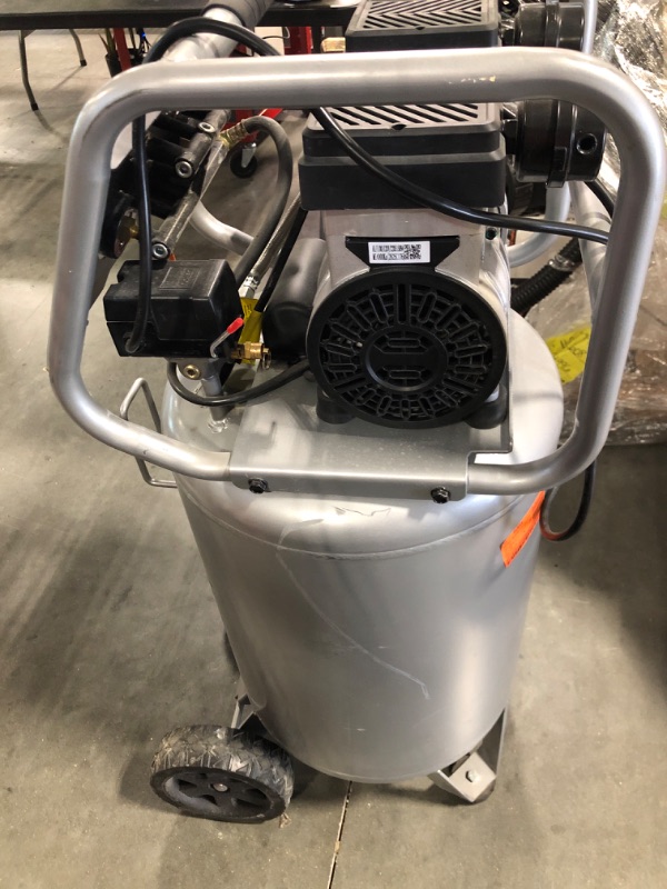 Photo 7 of 20 Gal. Vertical Electric-Powered Silent Air Compressor
