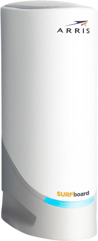 Photo 1 of ARRIS Surfboard S33 DOCSIS 3.1 Multi-Gigabit Cable Modem | Approved for Comcast Xfinity, Cox, Spectrum & More | 1 & 2.5 Gbps Ports | 2.5 Gbps Max Internet Speeds | 4 OFDM Channels | 2 Year Warranty DOCSIS 3.1 Modem Only Router System