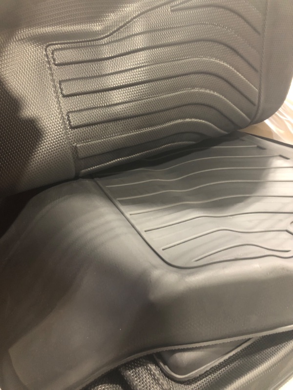 Photo 1 of BAMACAR for 2021 2022 2023 Tesla Model 3 Floor Mats & Cargo Liners 6Pcs 2023 2022 2021 Tesla Model 3 Accessories, All Weather Floor Mats for Tesla Model 3 Rubber, Tesla Model 3 Frunk &Trunk Mats