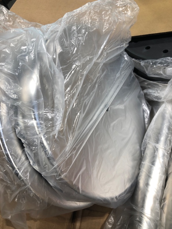 Photo 3 of Wesiti Stanchion Posts Queue, 5 ft Red Velvet Rope Stanchions and Velvet Ropes Stanchions with Red Rope Crowd Control Barriers Hollow Base and Velvet Ropes Set for Party Supplies(4 Pcs)