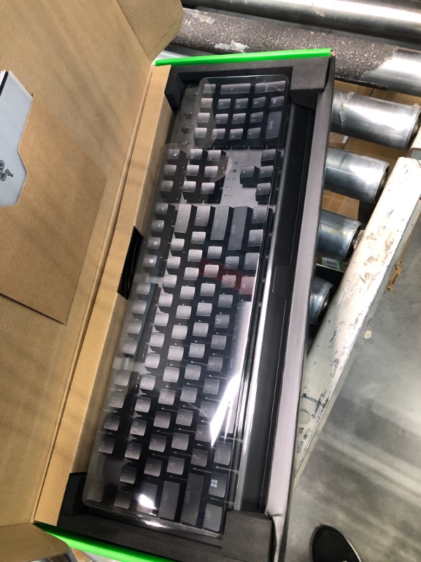 Photo 2 of Razer BlackWidow V3 Pro Mechanical Wireless Gaming Keyboard: Yellow Mechanical Switches - Linear & Silent - Chroma RGB Lighting - Doubleshot ABS Keycaps - Transparent Switch Housing - Bluetooth/2.4GHz