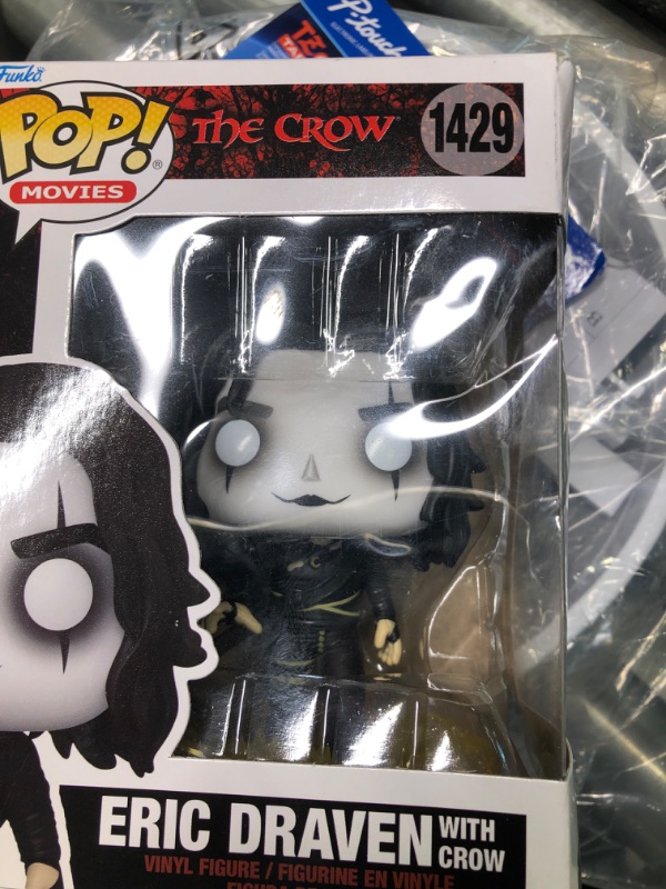 Photo 1 of Funko Pop! Movies: The Crow - Eric Draven with Crow