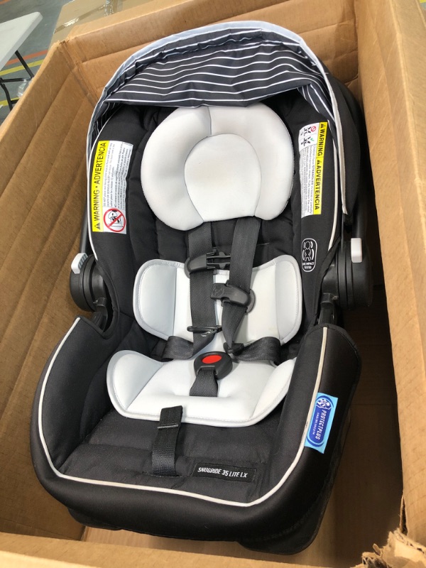 Photo 2 of Graco SnugRide 35 Lite LX Infant Car Seat, Studio SnugRide 1 Count (Pack of 1) Studio