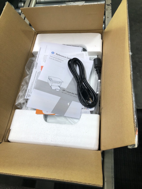 Photo 4 of HP LaserJet MFP M140we All-in-One Wireless Black & White Printer with HP+ and Bonus 6 Months Instant Ink (7MD72E) New Version: HP+, M140we
*BOX LOOKS BRAND NEW, ITEMS STILL FACTORY SEALED