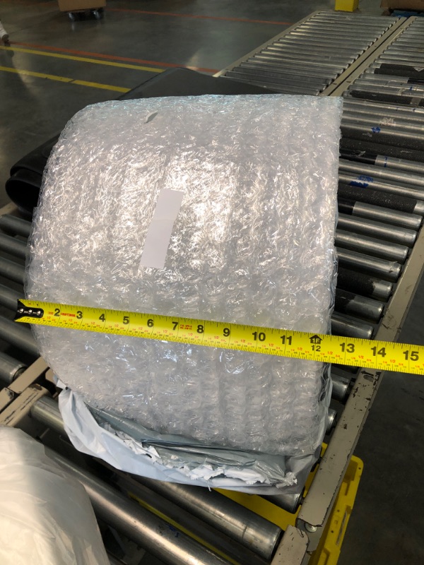 Photo 3 of Duck Brand Bubble Wrap Roll, 12” x 175’, Original Bubble Cushioning for Packing, Shipping, Mailing and Moving, Perforated Every 12” (286891) 12 in. x 175 ft.
12" WIDTH, UNABLE TO MEASURE LENGTH