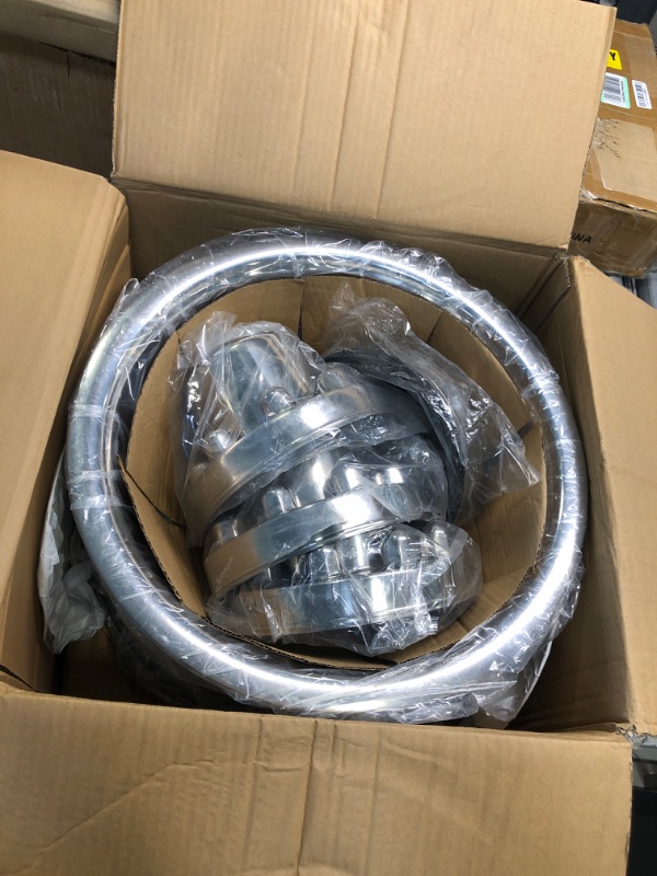 Photo 4 of XIUHUA 16 Inch Stainless Steel Wheel Simulators Full Kits for Most of Chevy GMC Ford Dodge Truck Pick Up Van Dually Wheels
*LOOK NEW AND FACTORY SEALED?