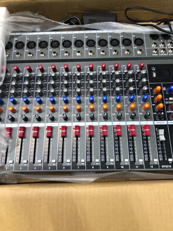 Photo 2 of 12 CHANNEL AUDIO MIXER