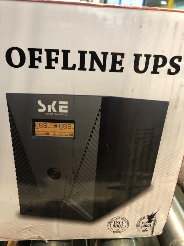 Photo 2 of 1500VA/900W Ups Battery Backup and Surge Protector,Computer Uninterruptible Power Supply Units,SKE Ups Power Supply