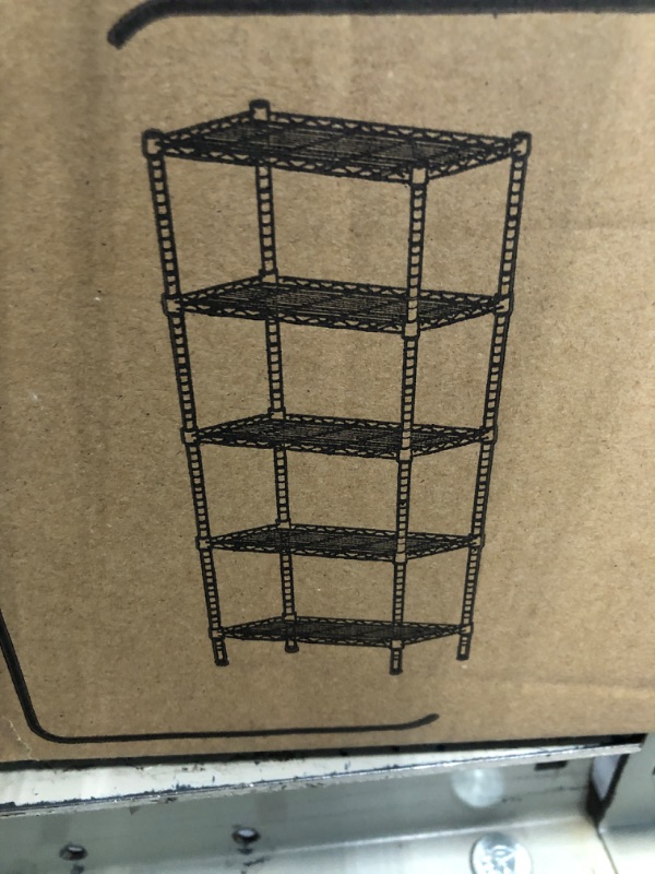 Photo 1 of 5 TIER STORAGE SHELF