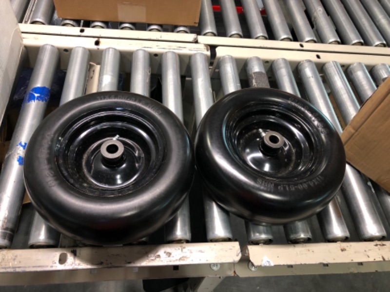 Photo 1 of 2 pc flat free wheels 