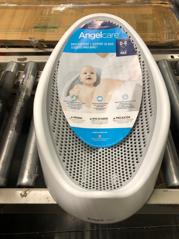 Photo 3 of Angelcare Baby Bath Support (Grey) | Ideal for Babies Less Than 6 Months Old
