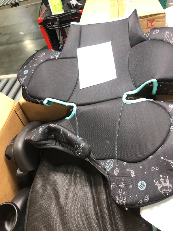 Photo 3 of Evenflo GoTime LX Booster Car Seat (Quincy Blue)
