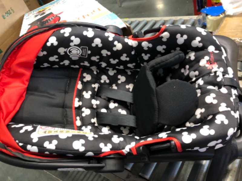 Photo 3 of Disney Light 'n Comfy Luxe Infant Car Seat, Mickey Silhouette