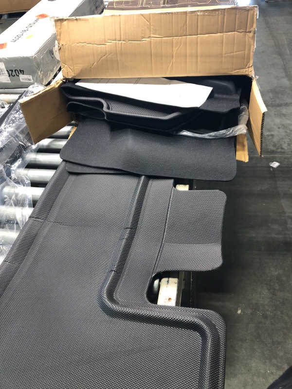 Photo 2 of TAPTES for Tesla Model 3 Floor Mats 2023 2022 2021 2020 2019 2018 2017, XPE Premium All Weather for Tesla Model 3 Trunk Mat Rear Cargo Liners-Compatible with Model 3 2017-2023 Car Interior Accessories