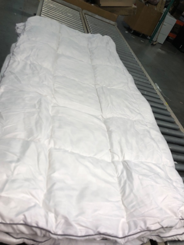 Photo 3 of 4" Cotton Mattress Pad, 78" x 80", King 78x80