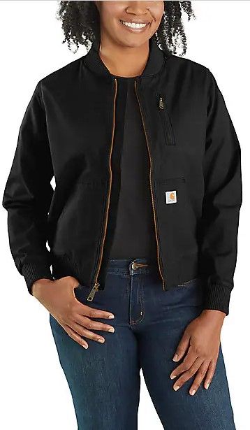 Photo 1 of Carhartt WOMEN'S RUGGED FLEX® RELAXED FIT CANVAS JACKET - 1 WARM RATING