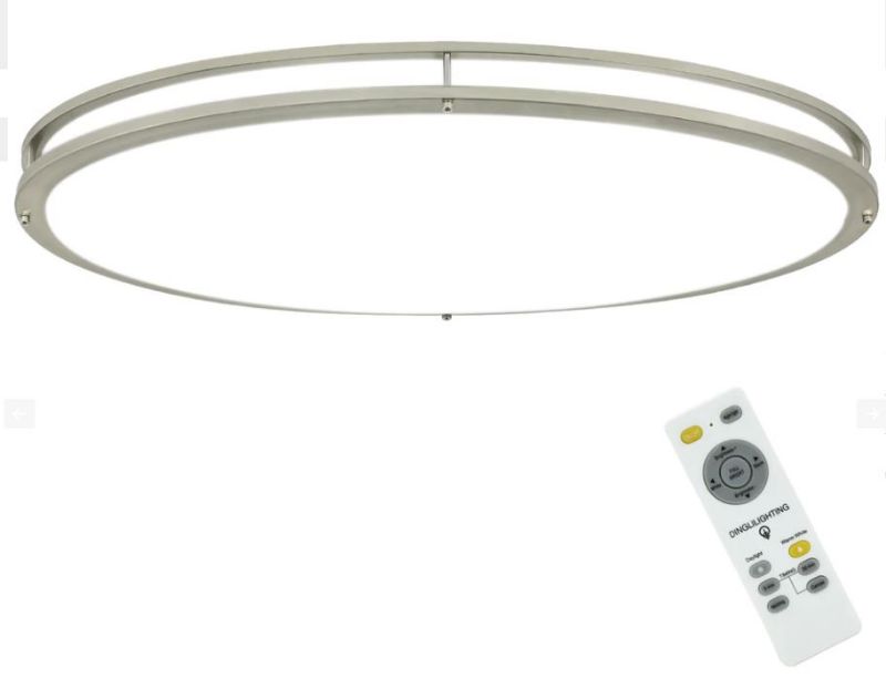 Photo 1 of 32inch Oval LED Dimmable Ceiling Light With Remote