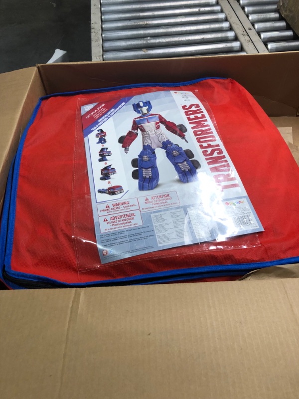 Photo 1 of Boy's Transformers Converting Optimus Prime Costume Small (4-6)