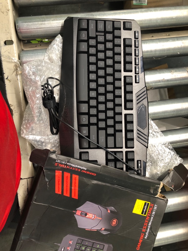 Photo 1 of Redragon S101 Gaming Keyboard, M601 Mouse, RGB Backlit Gaming Keyboard, Programmable Backlit Gaming Mouse, Value Combo Set [New Version] Black