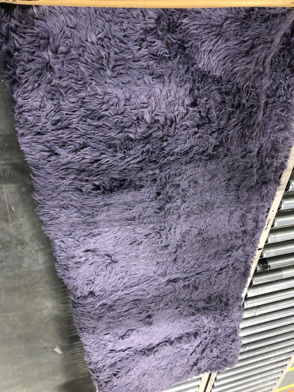 Photo 1 of 60inx 60in purple area rug 