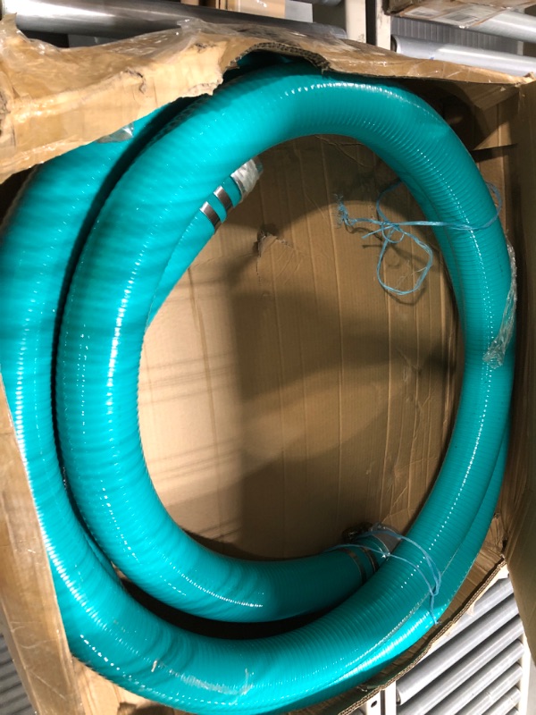 Photo 4 of 3" x 20' Green PVC Suction Hose Assembly, 3" Male X FemaleCam and Groove? For Swimming Pools & Spas 60 PSI Max Pressure