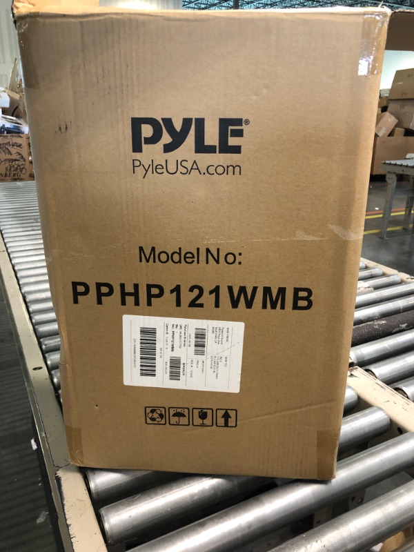 Photo 1 of Pyle Portable Bluetooth PA Speaker System-800W 12” Indoor/Outdoor Bluetooth Speaker Portable PA System-Party Lights & Universal Speaker Stand Mount Holder Heavy Duty Tripod 800 watts Speaker + Speaker Stand Mount Holder