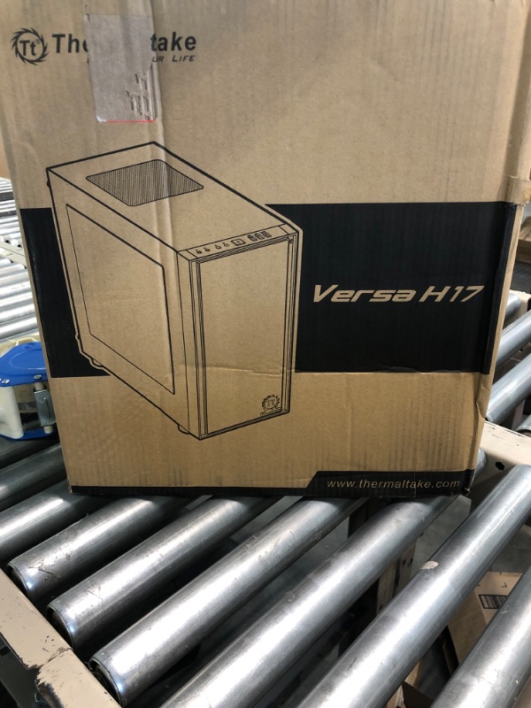 Photo 2 of Thermaltake Versa H17 Black SPCC Micro ATX Mini Tower Gaming Computer Case CA-1J1-00S1NN-00