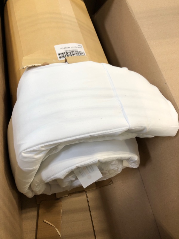 Photo 1 of Bedsure Queen Comforter Duvet Insert + Full Comforter Duvet Insert, All Season Down Alternative Queen Size Bedding Comforter with Corner Tabs
