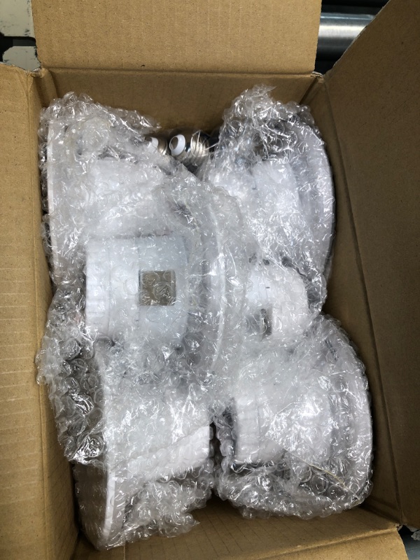 Photo 1 of 6 Pack 4 Inch 5CCT LED Can Lights with Night Light, CRI90, 850lm, 11W=80W, Baffle Trim, 2700K/3000K/3500K/4000K/5000K Selectable, Dimmable, Damp Rated Retrofit Recessed Lighting, Install in Can 5cct | 6 Pack Retrofit 4 Inch 