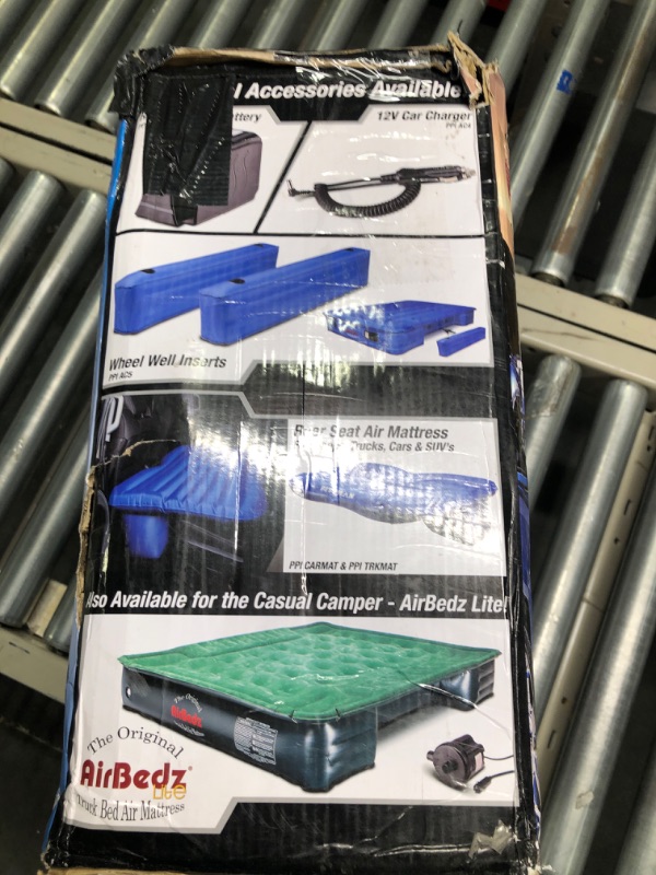 Photo 1 of Pittman Outdoors PPI-101 AirBedz Truck Bed Air Mattress | Full Size-Long Bed, 8 Feet in Length with Built-in Rechargeable Battery Air Pump | The Original Truck Bed Air Mattress Full Size, 8' Long Bed (95" x 63.5" x 12" Inflated)
