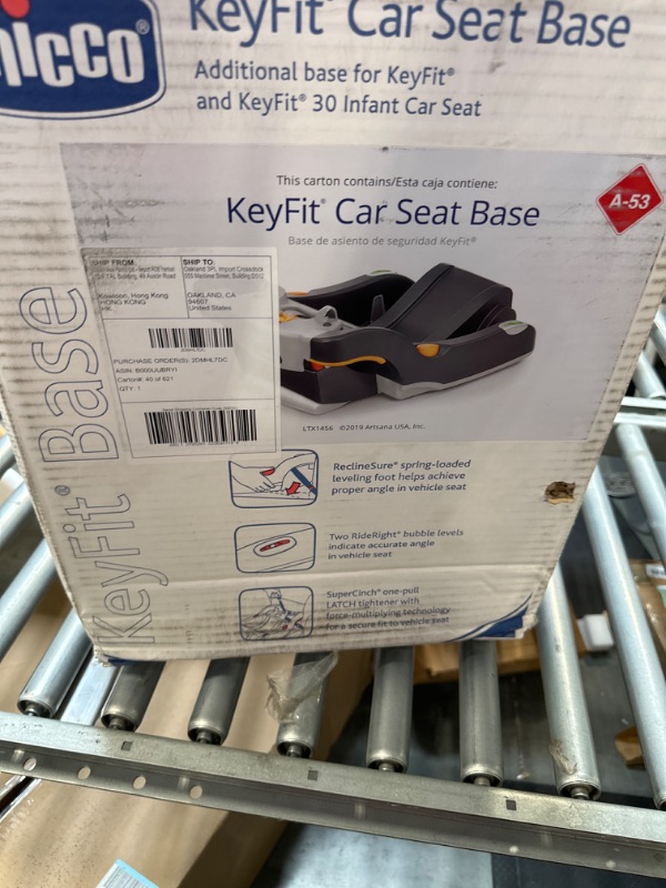 Photo 2 of Chicco KeyFit Infant Car Seat Base - Anthracite