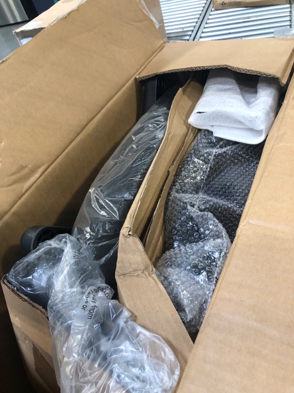 Photo 1 of Amazon Basics Mesh, Mid-Back, Adjustable, Swivel Office Desk Chair with Armrests, Black